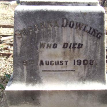 DOWLING Susanna -1908