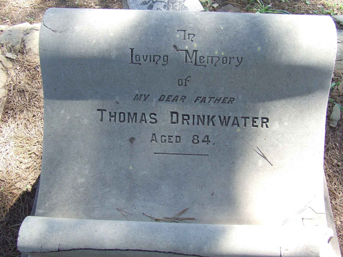 DRINKWATER Thomas