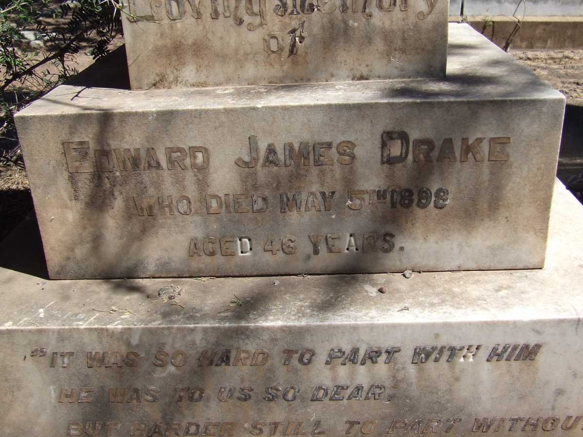 DRAKE Edward James -1898
