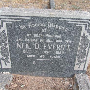 EVERITT Neil D. -1958