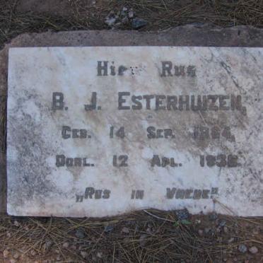 ESTERHUIZEN B.J. 1864-1936