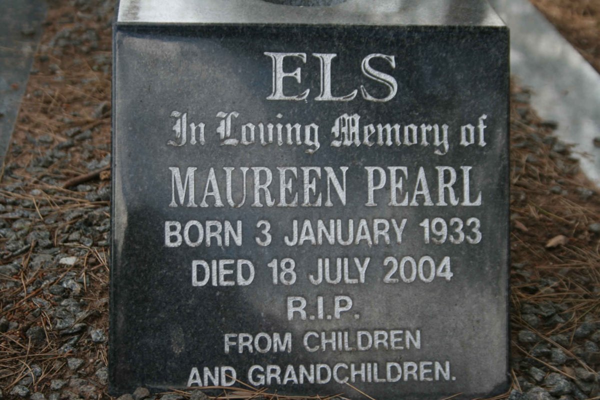 ELS Maureen Pearl 1933-2004