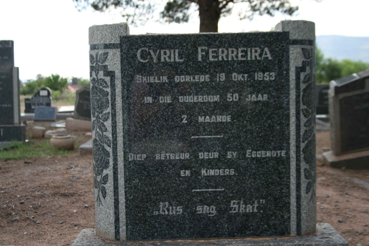 FERREIRA Cyril -1953