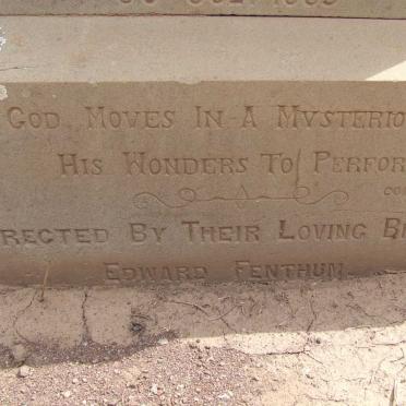 FENTHUM Memorial