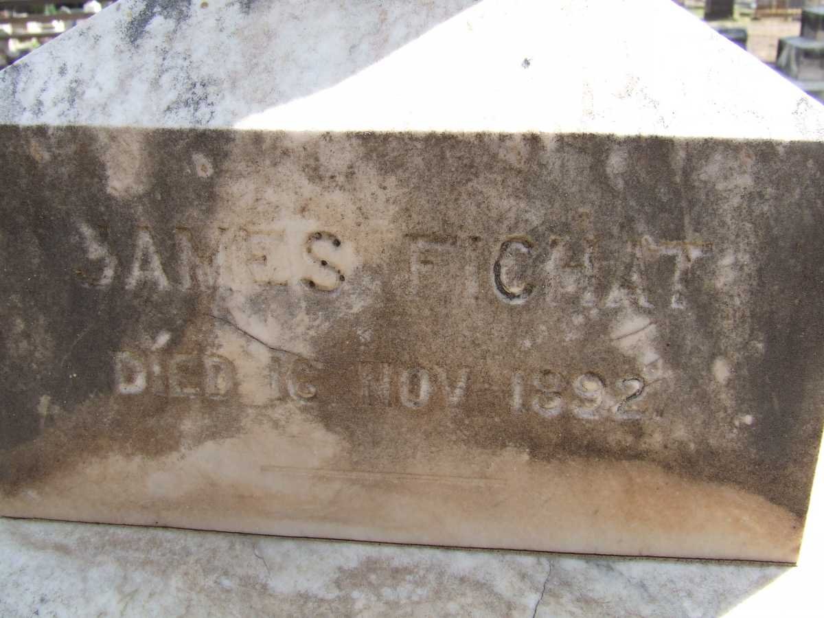 FICHAT James - 1892