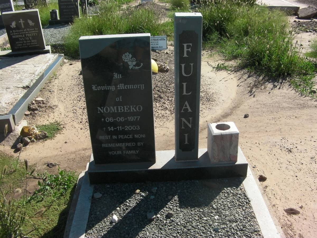 FULANI Nombeko 1977-2003