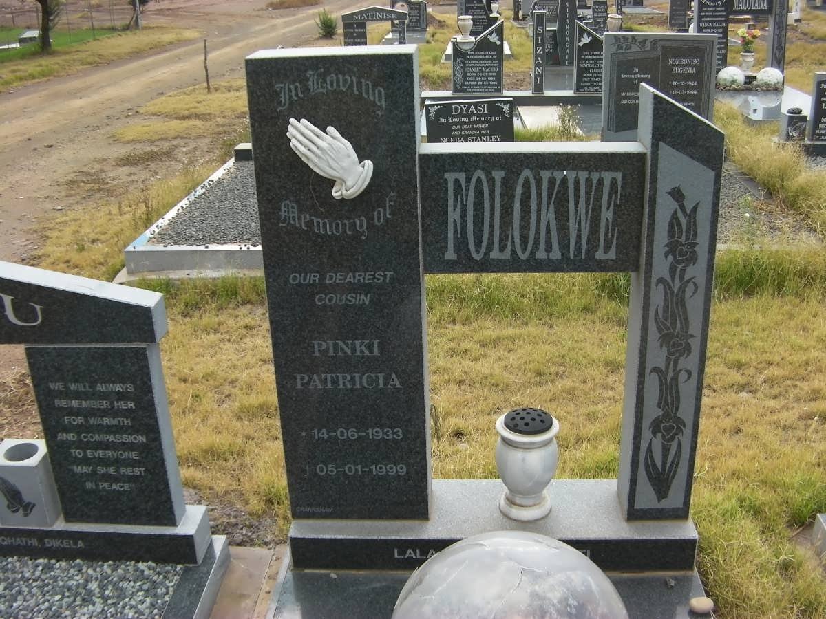 FOLOKWE Pinki Patricia 1933-1999