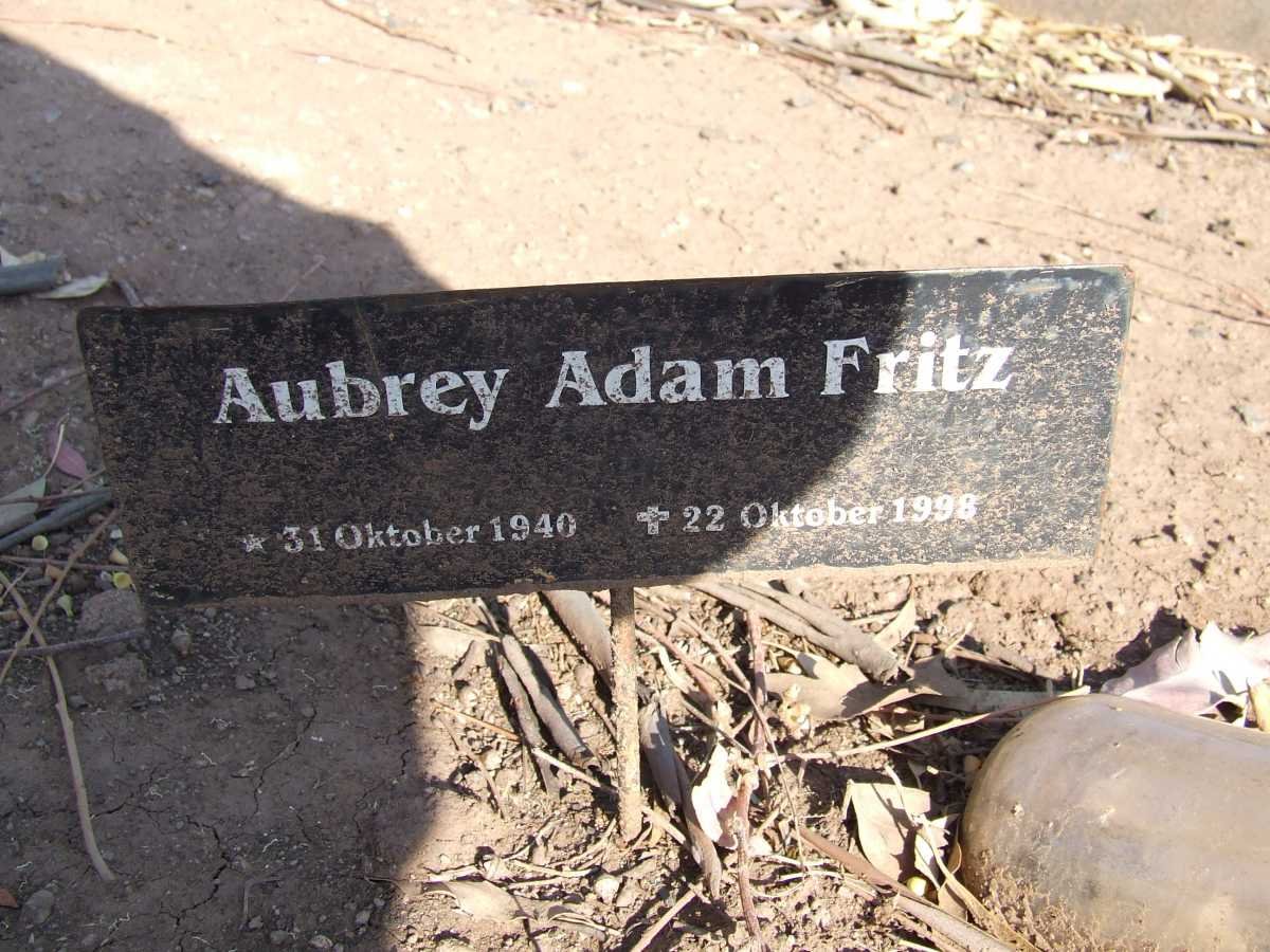 FRITZ Aubrey Adam 1940-1998