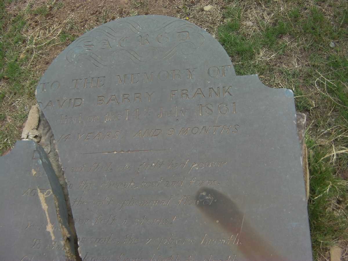 FRANK David Barry -1861