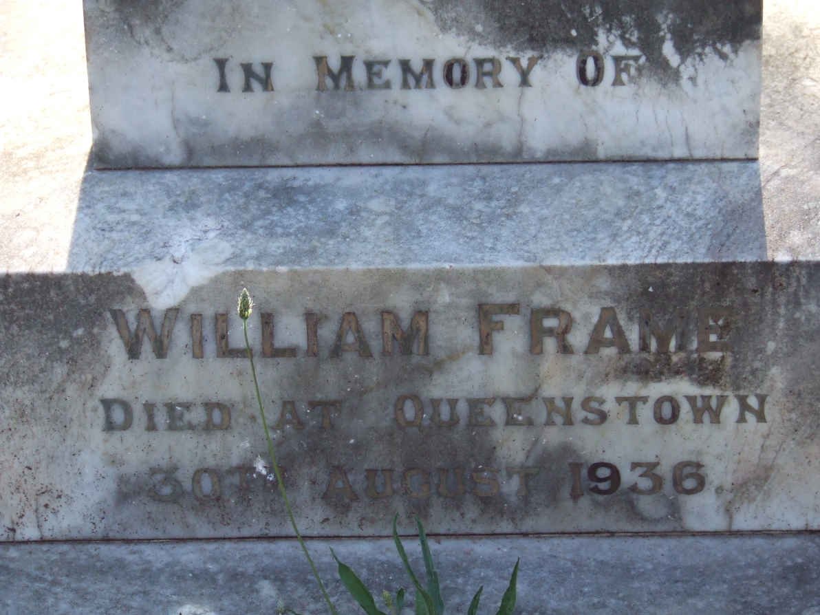 FRAME William -1936