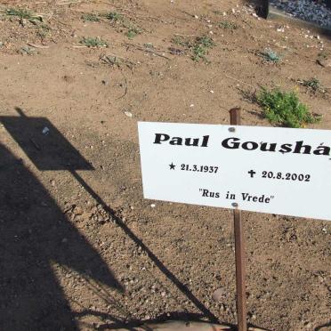 GOUSHA Paul 1937-2002