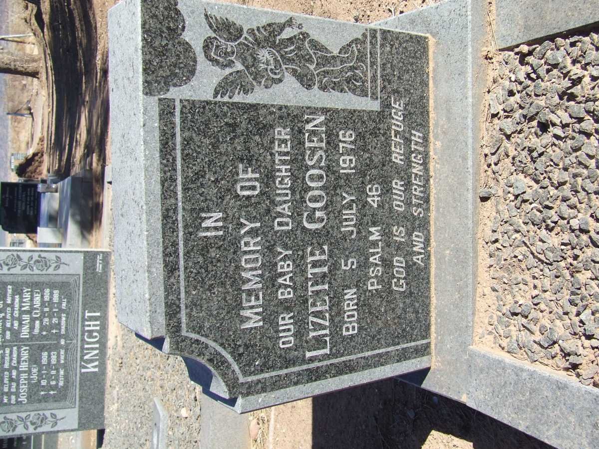 GOOSEN Lizette 1976-