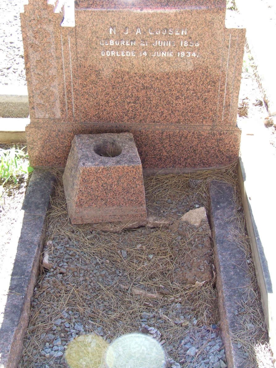 GOOSEN N.J.A. 1856-1935