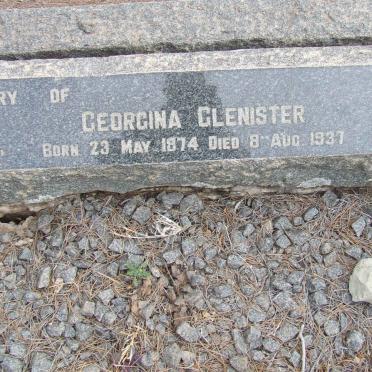 GLENISTER Georgina 1874-1937