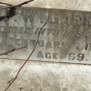 GARRETT J.W. -1924