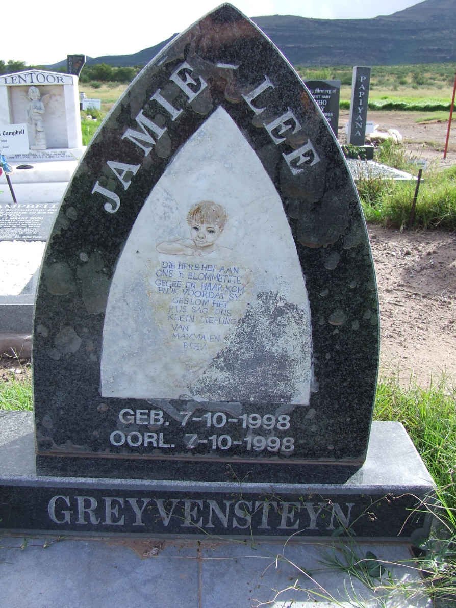GREYVENSTEYN Jamie-Lee 1998-1998