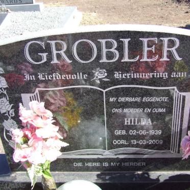 GROBLER Hilda 1939-2009