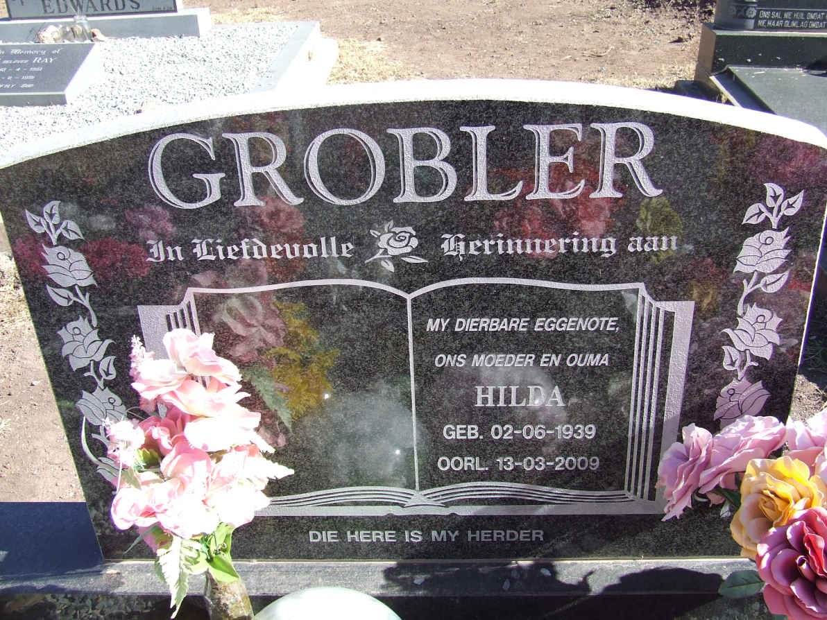 GROBLER Hilda 1939-2009