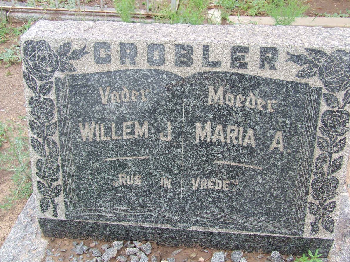 GROBLER Willem J. &amp; Maria A.