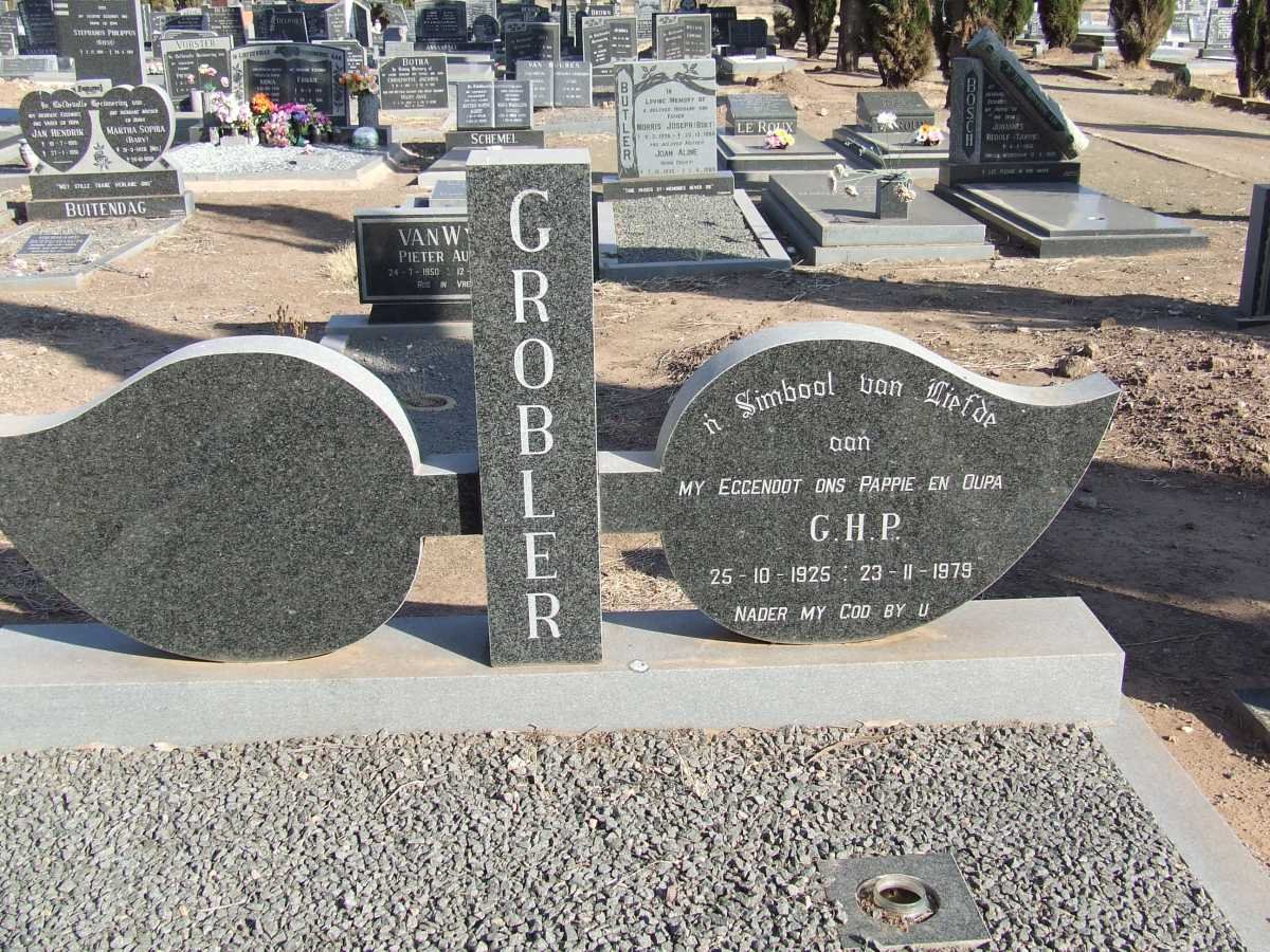 GROBLER G.H.P. 1925-1979