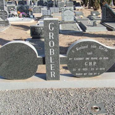 GROBLER G.H.P. 1925-1979