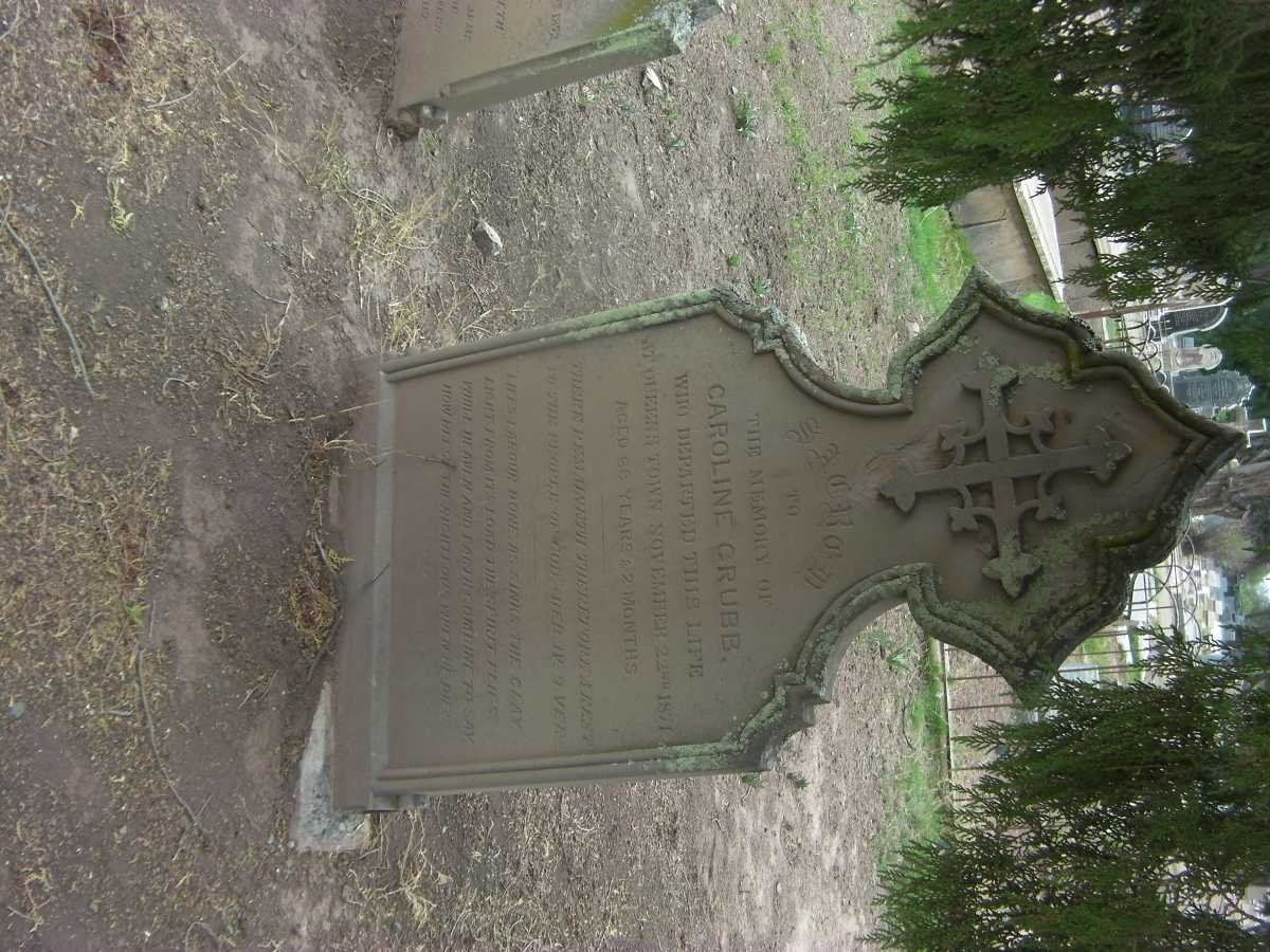 GRUBB Caroline -1871