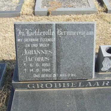 GROBBELAAR Johannes Jacobus 1953-1992
