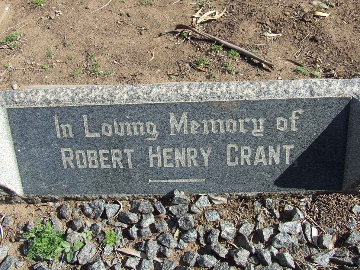 GRANT Robert Henry