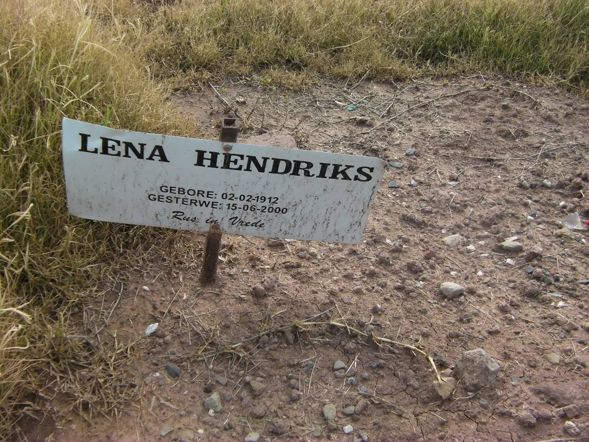 HENDRIKS Lena 1912-2000