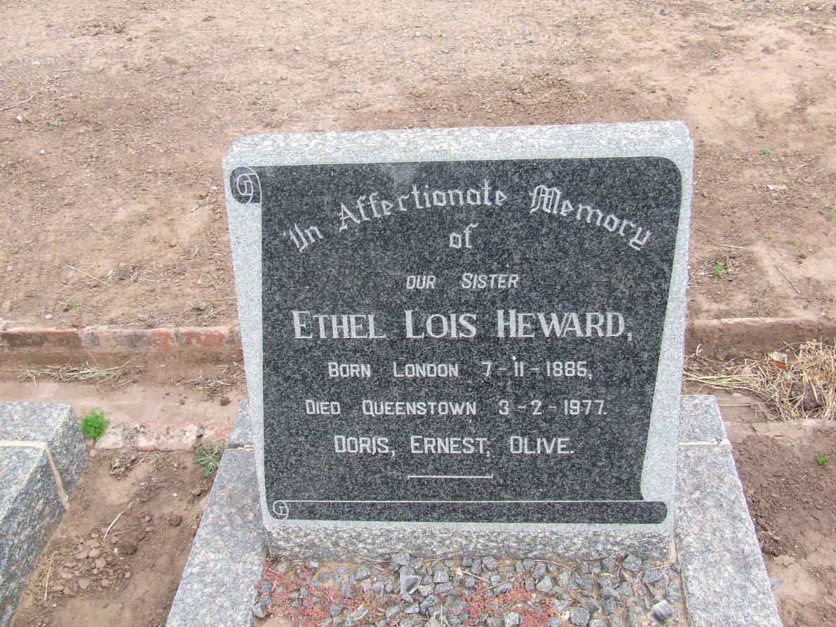 HEWARD Ethel Lois 1885-1977
