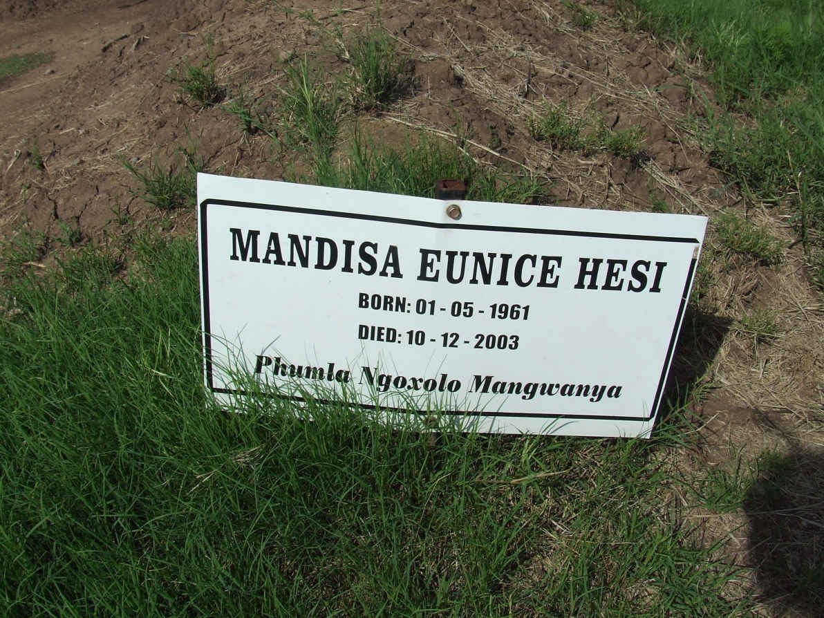 HESI Mandisa Eunice 1961-2003