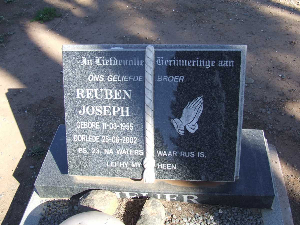 HEUER Reuben Joseph 1955-2002
