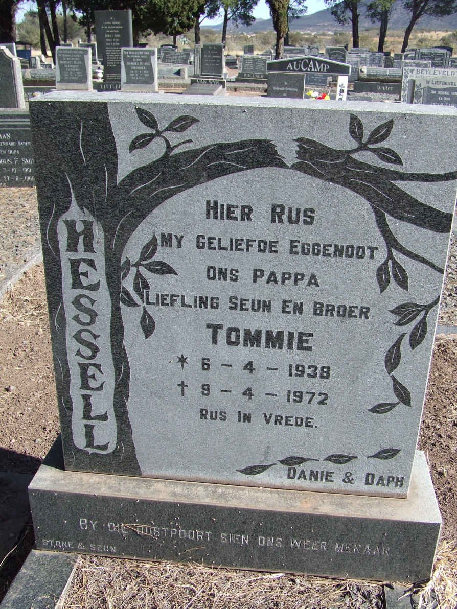 HESSELL Tommie 1938-1972