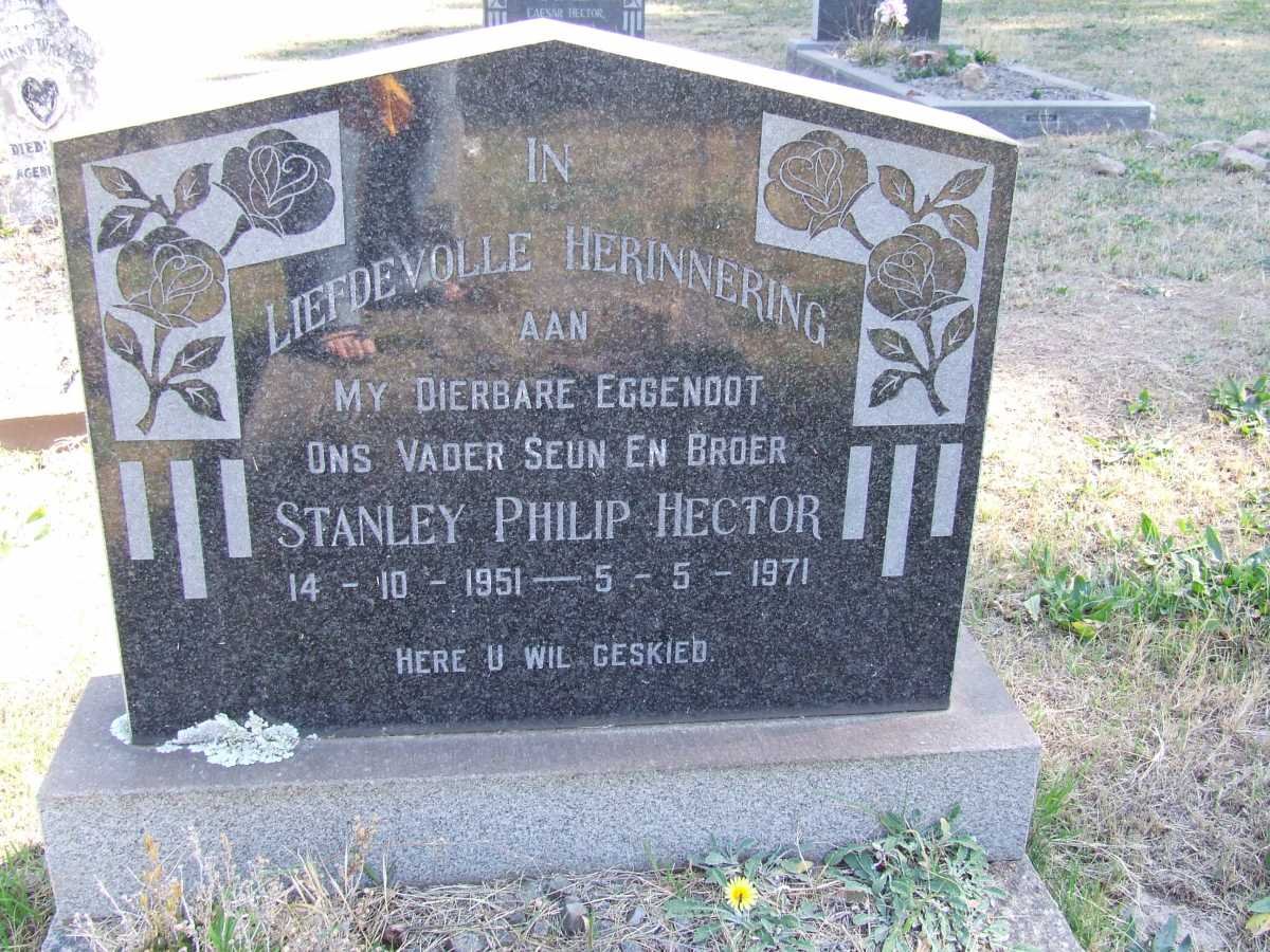 HECTOR Stanley Philip 1951-1971