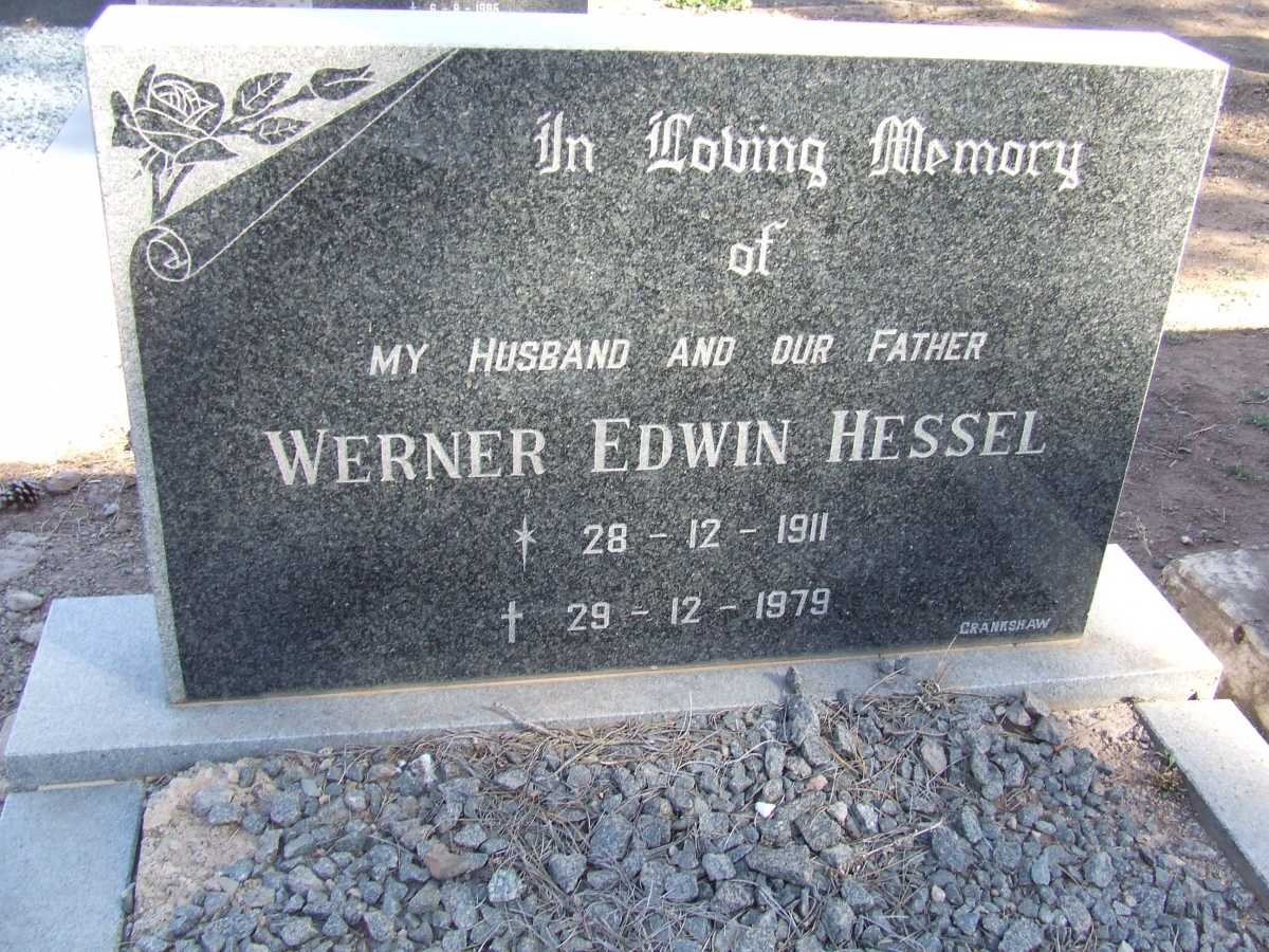 HESSEL Werner Edwin 1911-1979