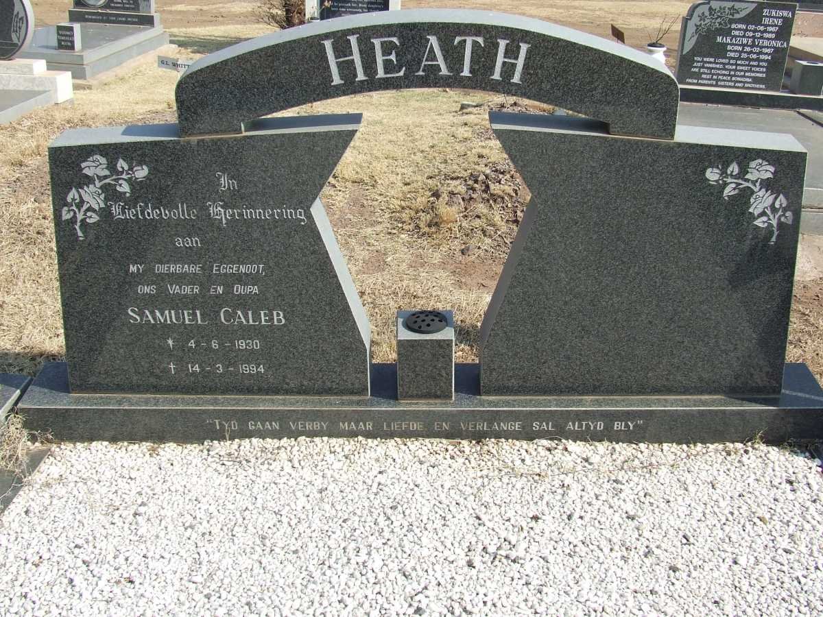HEATH Samuel Caleb 1930-1994