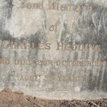 HEDDING Charles -1901