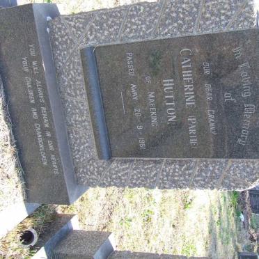 HUTTON Catherine -1961