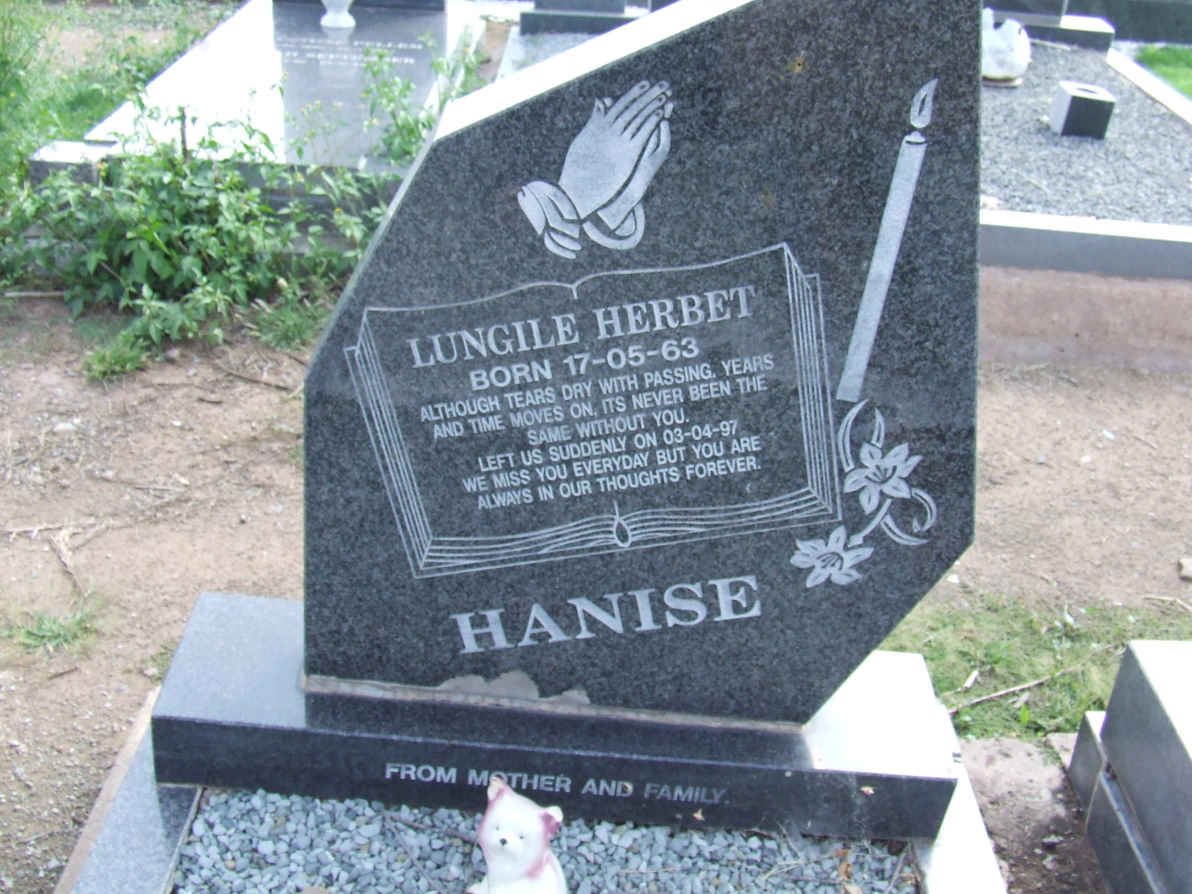 HANISE Lungile Herbet 1963-1997