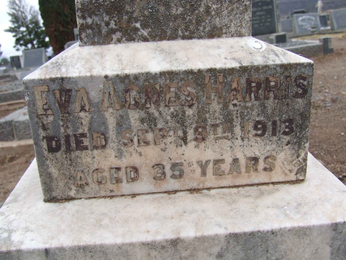 HARRIS Eva Agnes -1913