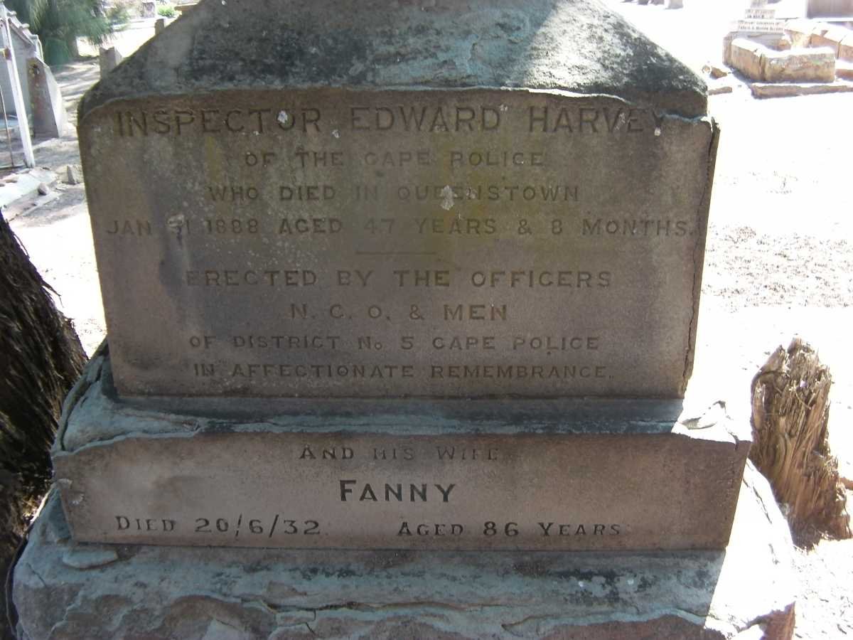 HARVEY Edward -1888 &amp; Fanny -1932