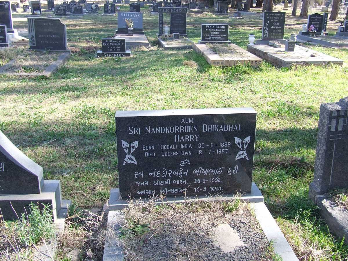 HARRY Sri Nandkorbhen Bhikabhai 1889-1957