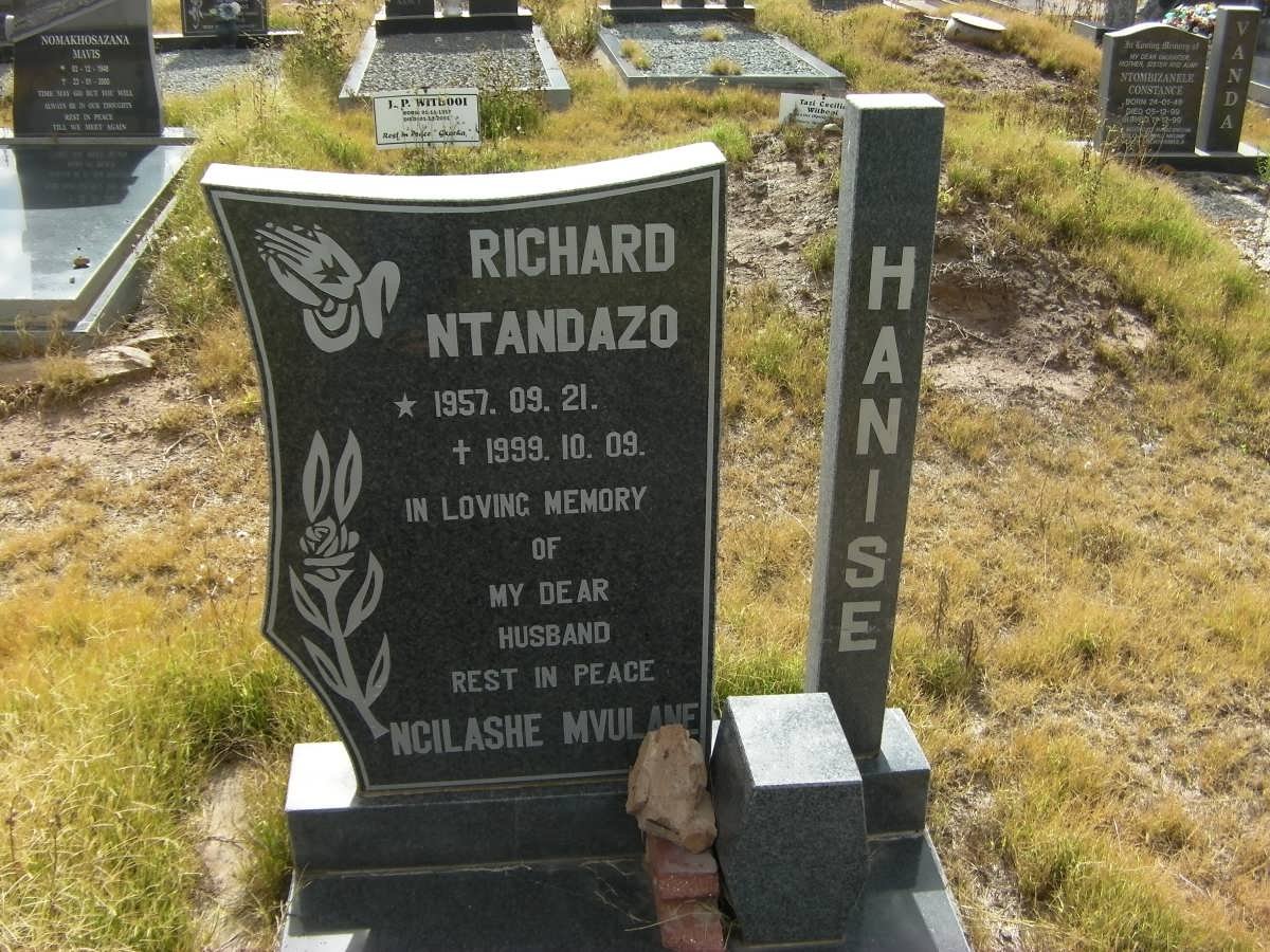 HANSIE Richard Ntandazo 1957-1999