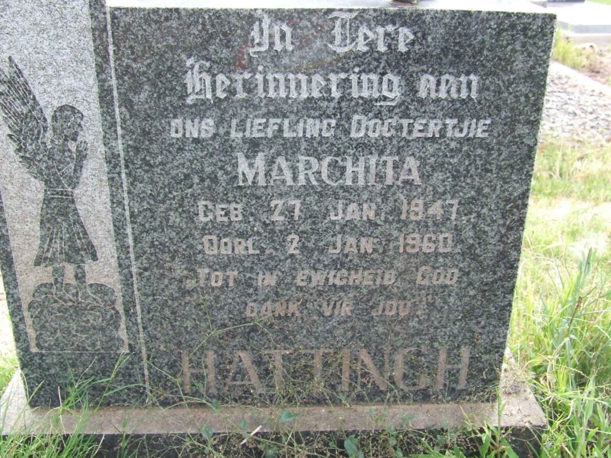 HATTINGH Marchita 1947-1960