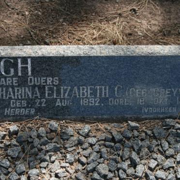 HATTINGH Catharina Elizabeth formerly MEIRING nee GREYVENSTEIN 1892-1960