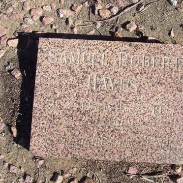 HAYES Samuel Robert 1901-1977