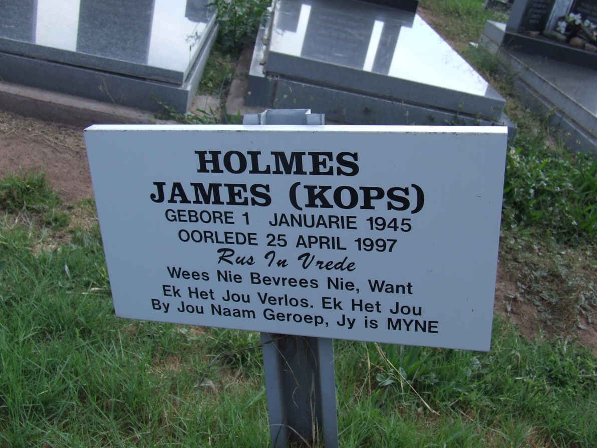HOLMES James 1945-1997