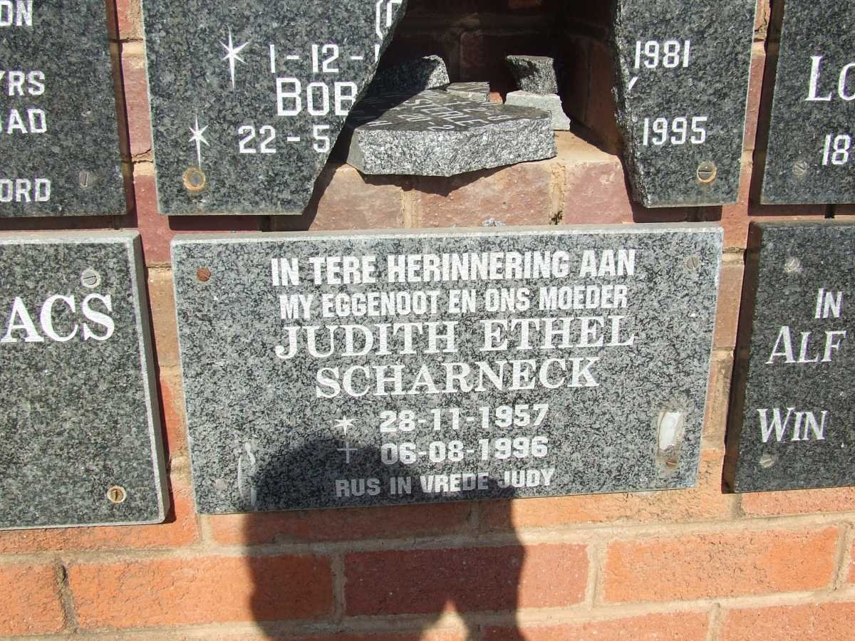 SCHARNECK Judith Ethel 1957-1996