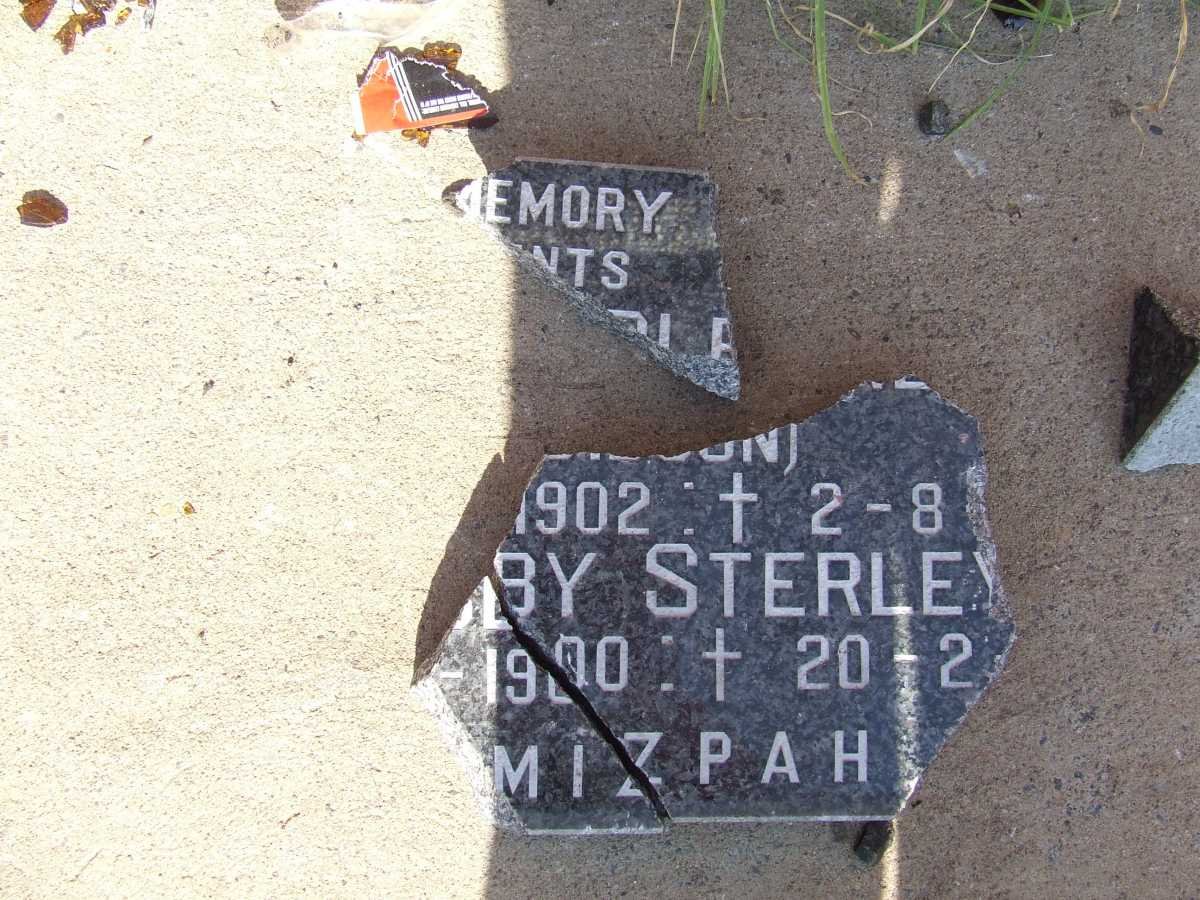 STERLEY Bobby 1900-1995 &amp; Thelma, 1902-1981