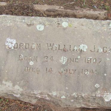 JACK Gordon William 1907-1941